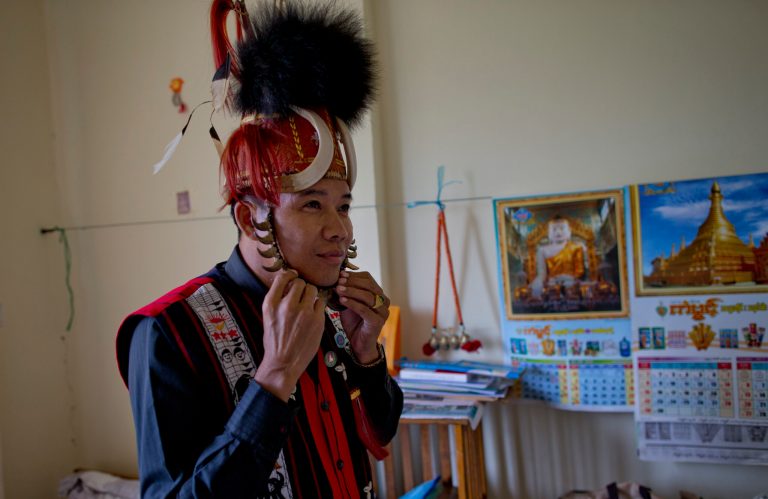 Myanmar Parliament’s hats reveal much about owners
