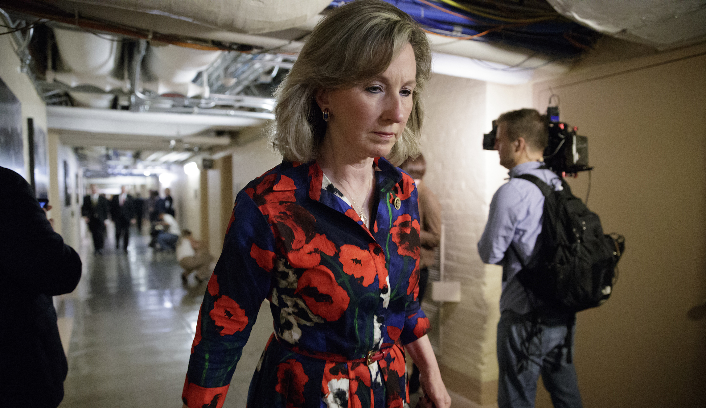 Barbara Comstock says current congressman exposed himself to female staffer