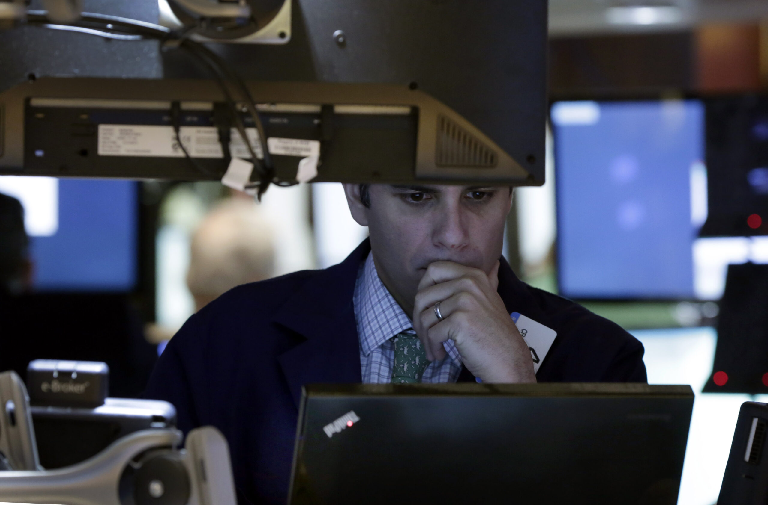 Stocks end higher but fall short of record high