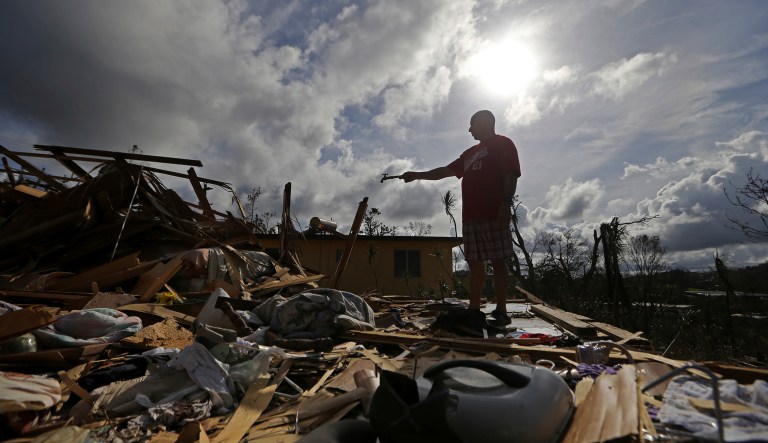 Food, water, and fuel have been increasingly scarce on the U.S. territory, and government officials say Puerto Rico could be without power for four to six months. (AP Photo/Gerald Herbert)