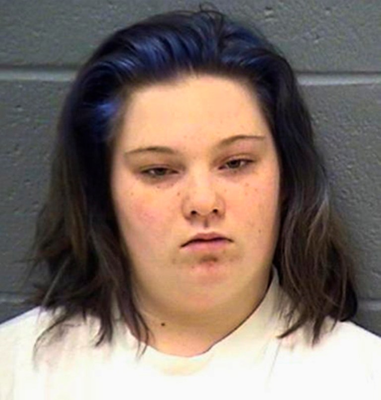 FILE - This undated file photo provided by the Will County Sheriff's Office in Joliet, Ill., shows Bethany McKee, of Shorewood, Ill. The trial for McKee, one of four young adults charged with first-degree murder in the Jan. 10, 2013, deaths of two men in Joliet, is scheduled to begin Monday, Aug. 4, 2014 in Joliet.  (AP Photo/Will County Sheriff's Office, File)