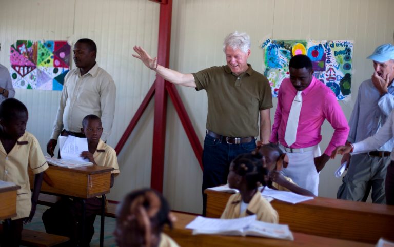 Bill Clinton in Haiti to visit projects