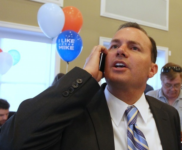 Utah Sen. Mike Lee. AP Photo.