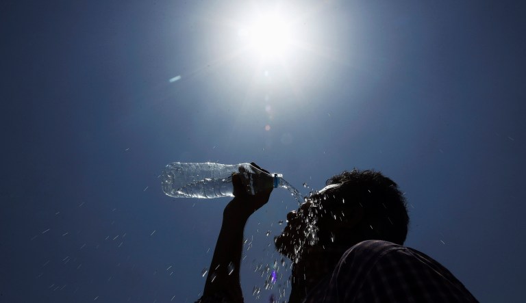 The average temperature for the first six months of the year reached 50.9 degrees Fahrenheit, 3.4 degrees above the 20th-century average. (AP)