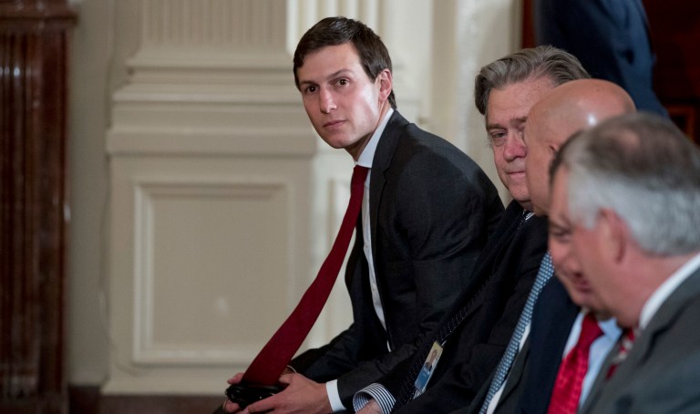 Schiff said Kushner needs to answer questions about his motivations and he must be questioned over whether he disclosed the conversations while applying for a security clearance. (AP Photo/Andrew Harnik)
