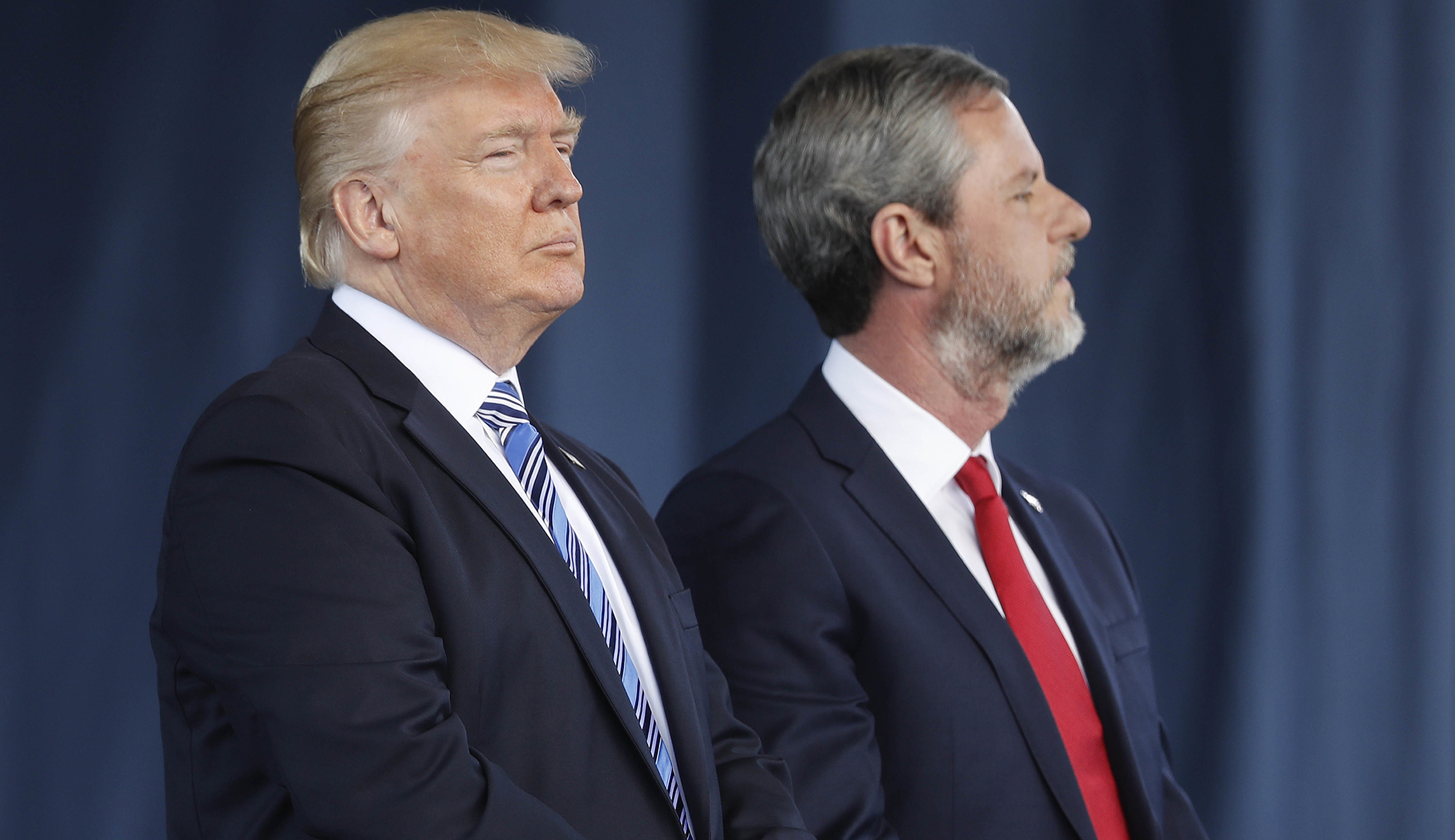Jerry Falwell Jr.: Trump has ‘inside information I don’t have’ about Charlottesville