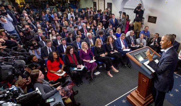 Should the White House press corps be worried?