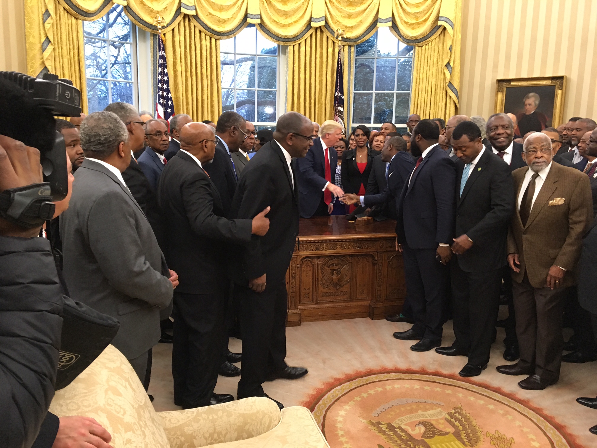 Trump meets with several dozen leaders of historically black colleges