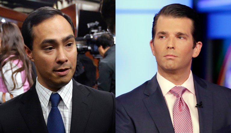 Rep. Joaquin Castro, D-Texas, said Thursday that if emails exchanged after Donald Trump Jr. met with Kremlin-linked lawyers during the 2016 presidential campaign can be authenticated, then he expects 