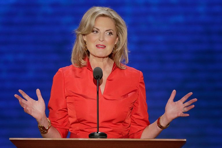 Ann Romney, wife of U.S. Republican presidential candidate Mitt Romney, addresses the Republican National Convention in Tampa, Fla., on Tuesday, Aug. 28, 2012. (AP Photo/J. Scott Applewhite)
