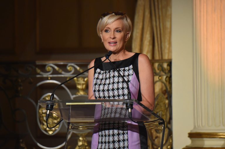 Mika Brzezinski has branded herself as a champion of women's advancement in the workforce. (Getty Images)