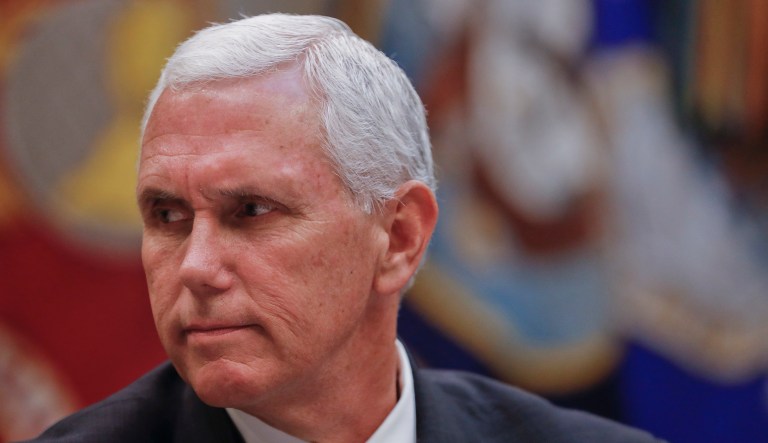 The vice president hired a Richmond, Va.,-based attorney who has worked with President George W. Bush. (AP Photo/Pablo Martinez Monsivais)