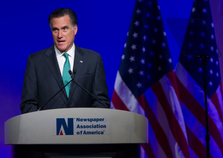 Romney questions Obama’s candor on range of issues