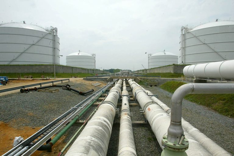 Federal officials gave the green light to a Maryland liquefied natural gas export terminal late Monday, a move that opposition groups said they would fight. (AP Photo)