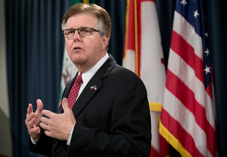 While Texas Lt. Gov. Dan Patrick could simply be announcing for a re-election run, he also has positioned himself for a potential run to Gov. Greg Abbott's right. (Laura Skelding/Austin American-Statesman via AP, File)