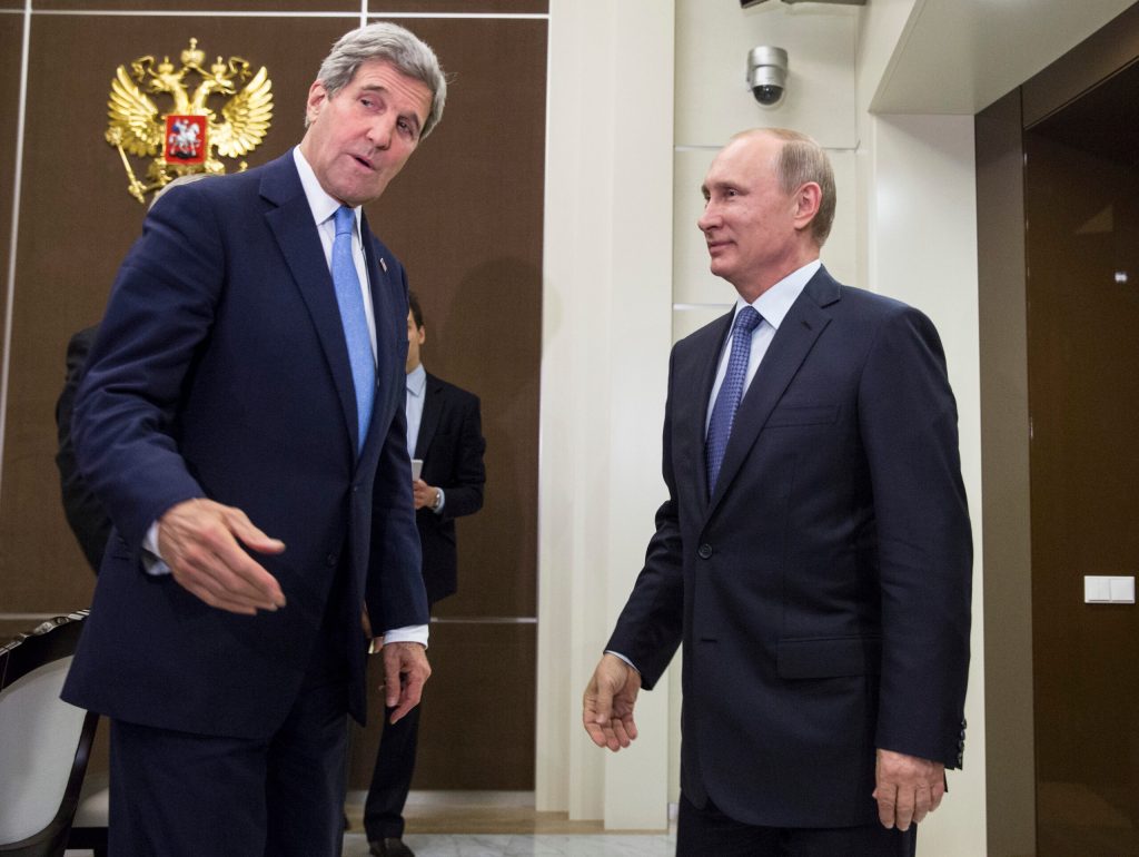 Kerry to talk Ukraine, Syria with Putin next week