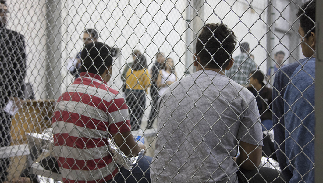 Central Processing at McAllen Border Patrol