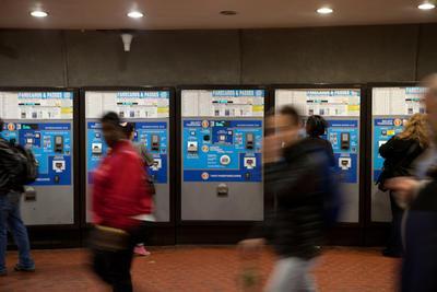 Foggy Bottom Metro station, Washington D.C., Monday, Nov 21, 2011