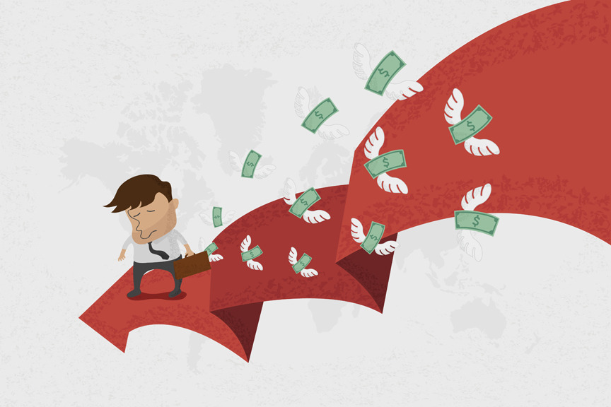 The median American household lost a third of its wealth in the last 10 years