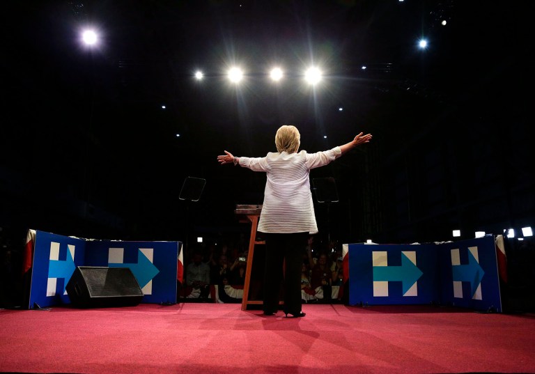 Only 38 percent of voters said Clinton's nomination was a 