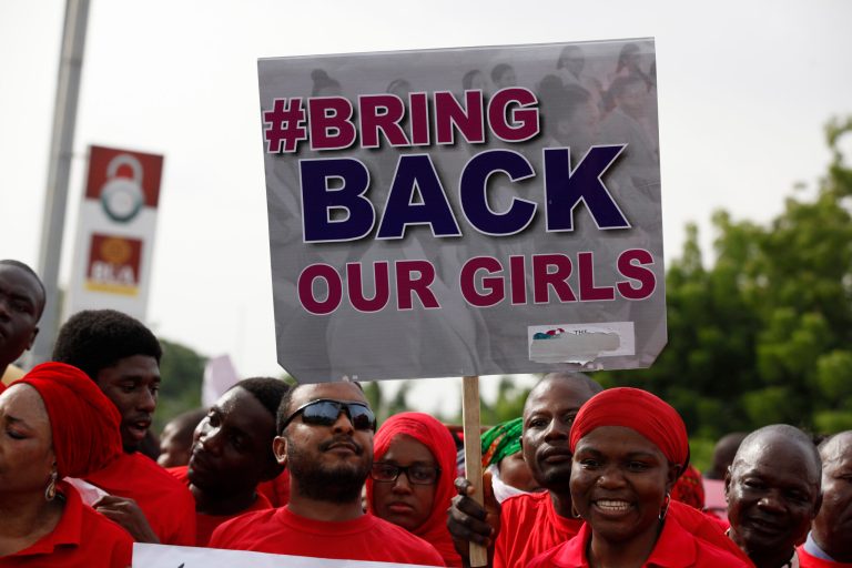 Nigerian military officials announced Tuesday they had arrested suspects in the kidnapping of more than 200 schoolgirls in mid-April, according to Reuters. (AP Photo)