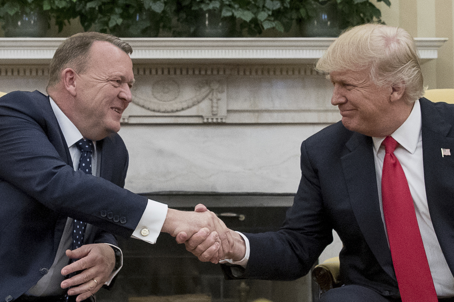 Trump welcomes Danish Prime Minister to the White House