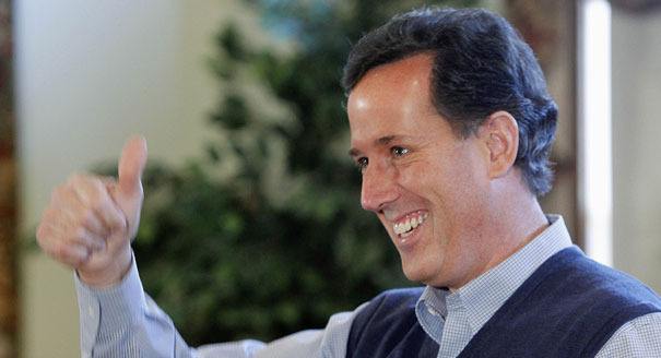 Santorum running for president — again