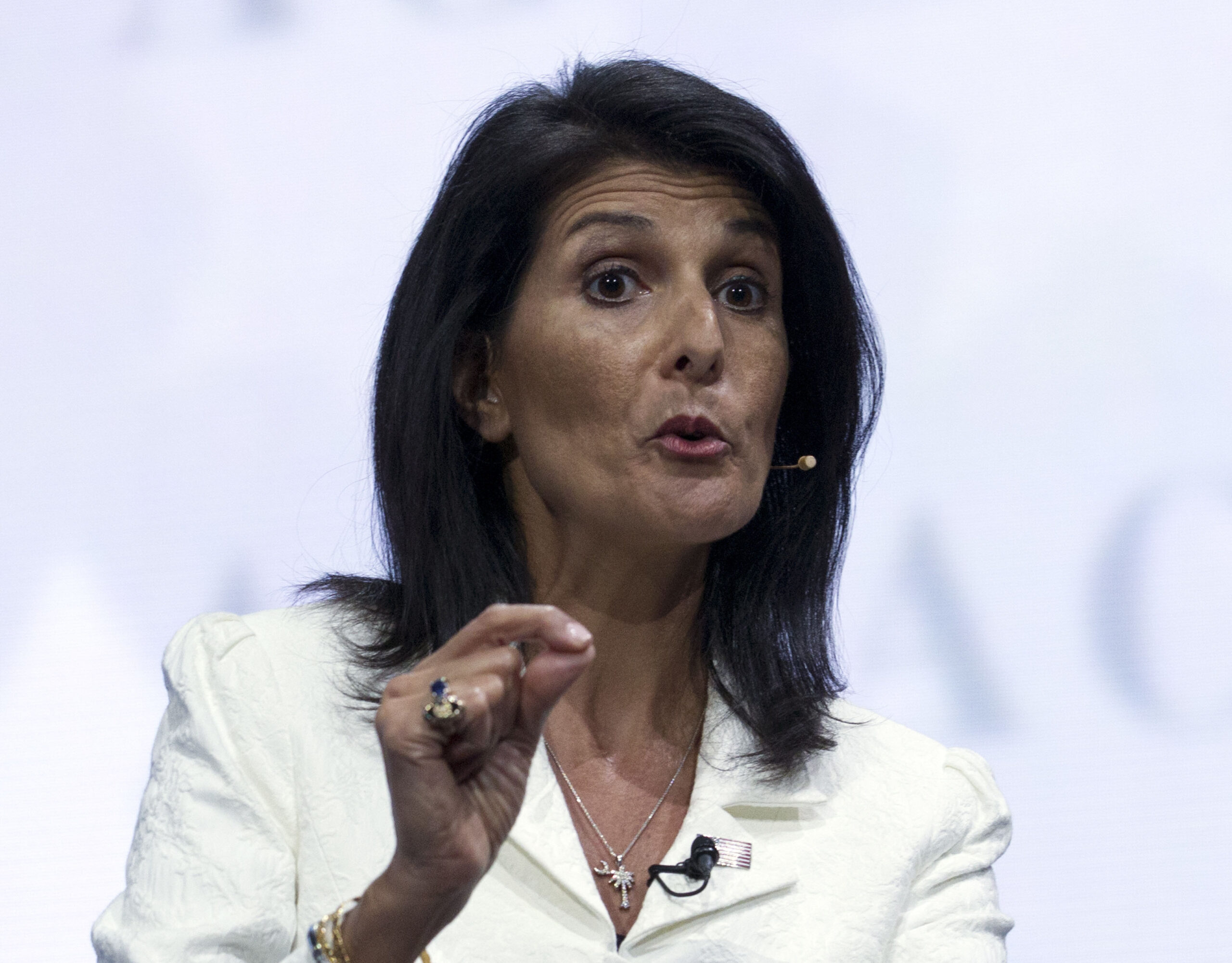 Nikki Haley’s reiterates Trump’s wait-and-see approach to the Iran deal