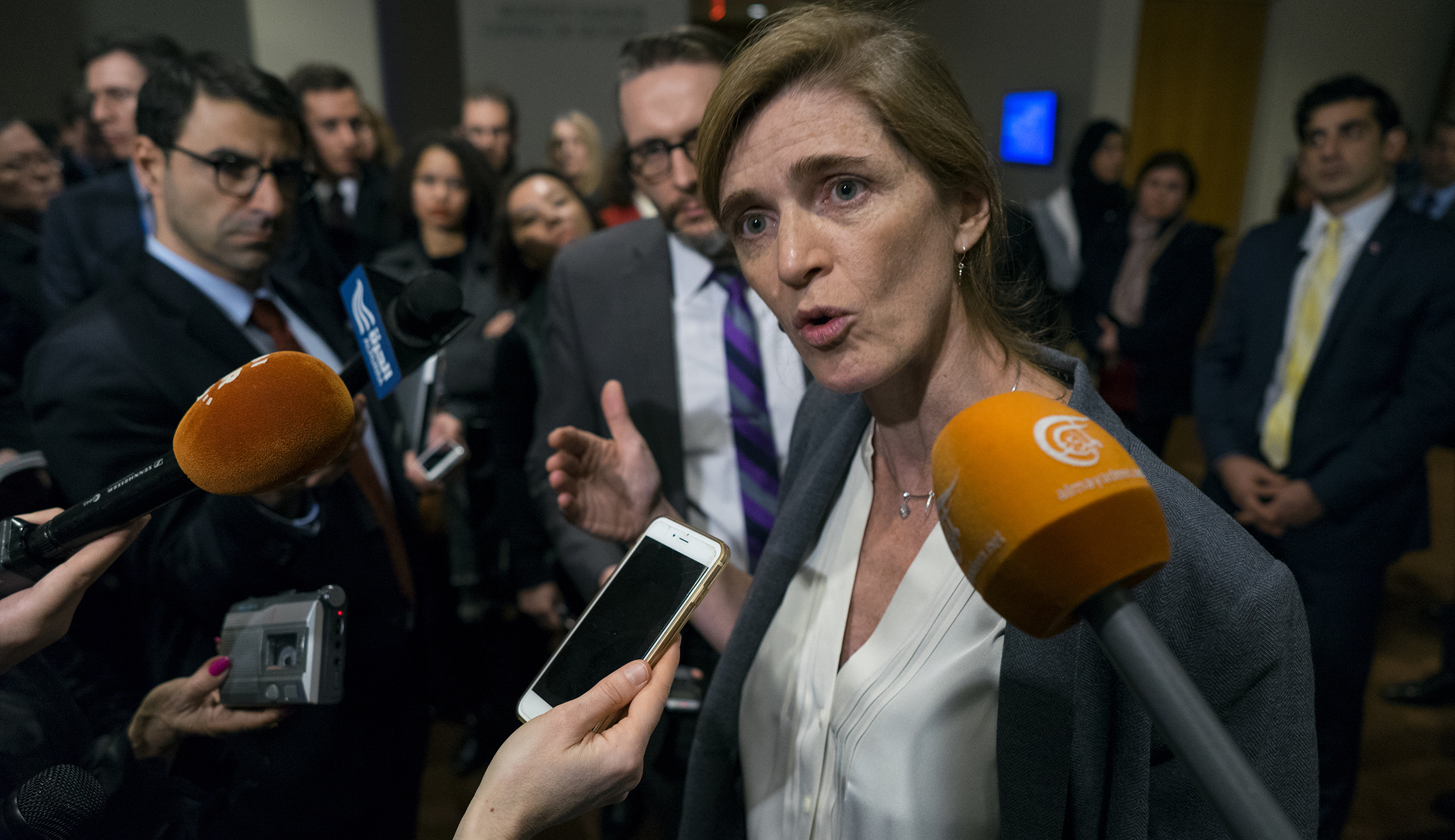 Reporters mock Samantha Power for wanting to ‘milk the soft power dividend’