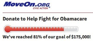 Liberals target skittish Democrats defecting on Obamacare