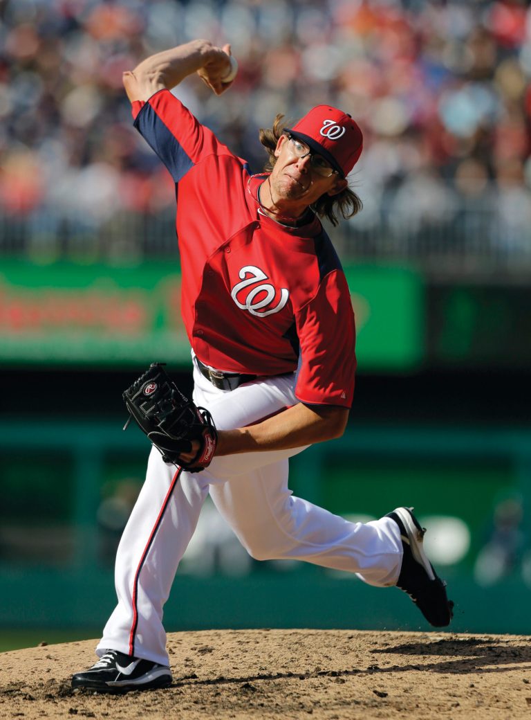 Alex Brandon/AP
Reliever Tyler Clippard and the Nationals will start the defense of their NL East title when they open the 2013 season Monday at Nationals Park against the Marlins.