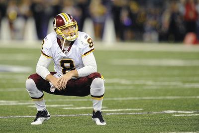 Redskins’ Grossman looking ahead