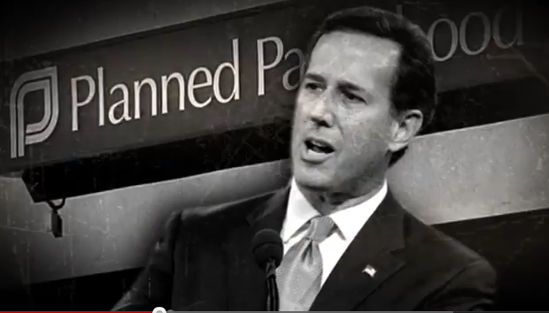 Ron Paul ad: Santorum funded Planned Parenthood