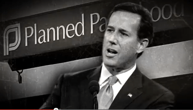 Ron Paul ad: Santorum funded Planned Parenthood