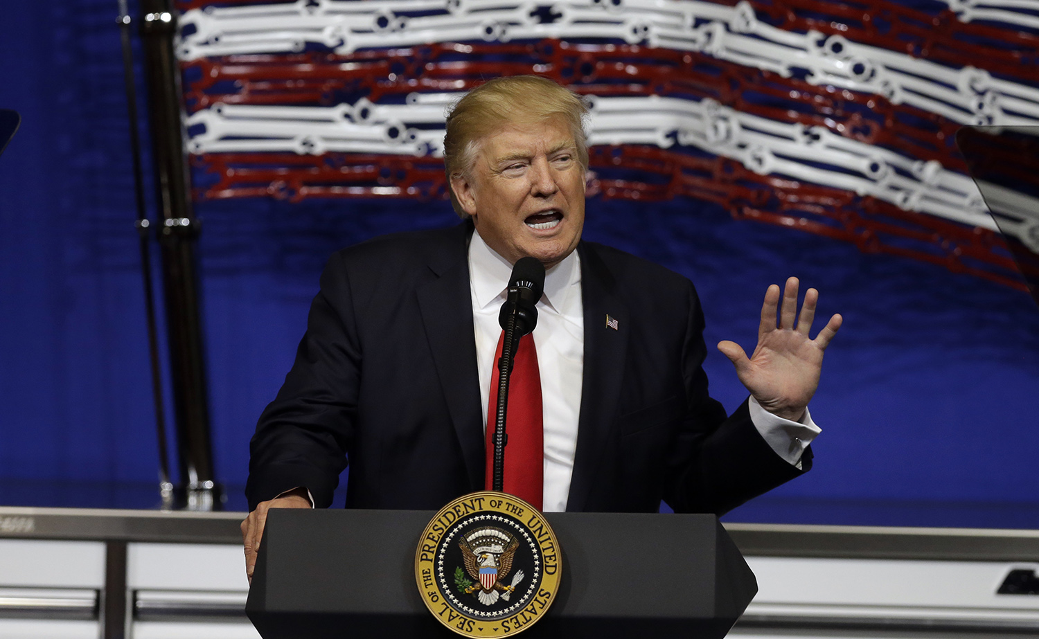 Trump slams ‘ridiculous’ 100 days standard, blames media for downplaying achievements