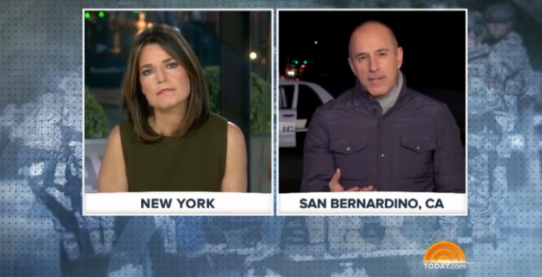 Matt Lauer opens Today quoting Brit’s condemnation of U.S.