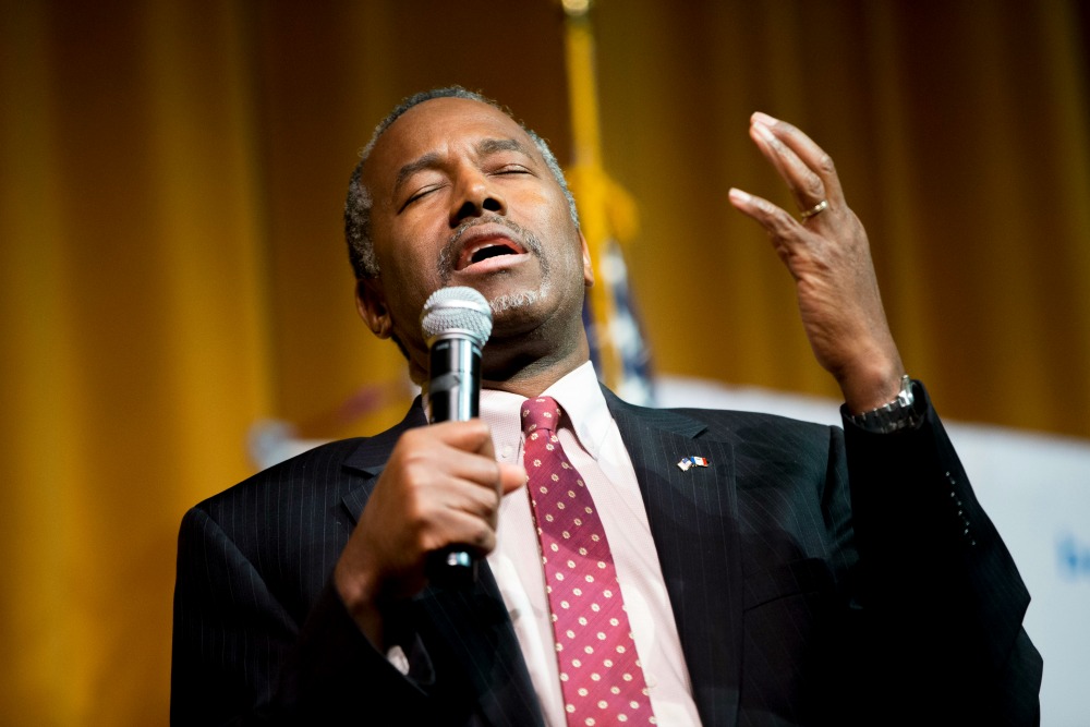 Carson: Protect computers like guns