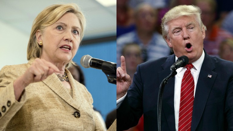Donald Trump is unqualified to be president of the United States, and Republicans ought to be embarrassed he is their nominee. For largely different reasons, Hillary Clinton is also unqualified to be president of the United States, and Democrats ought to be embarrassed she is their nominee. (AP Photos)