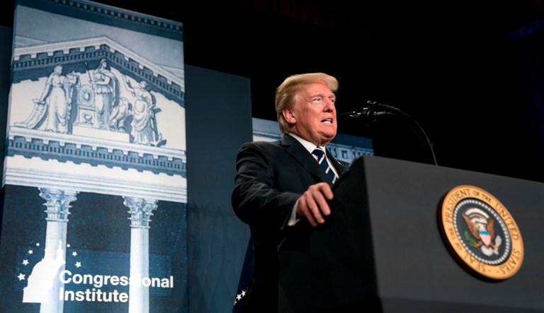 President Trump has made an open push for Congress to approve 