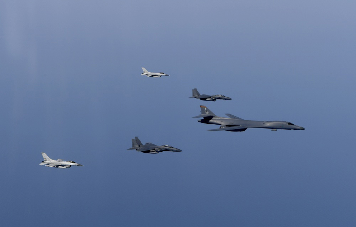 US ‘show of force’ over South Korea not so forceful