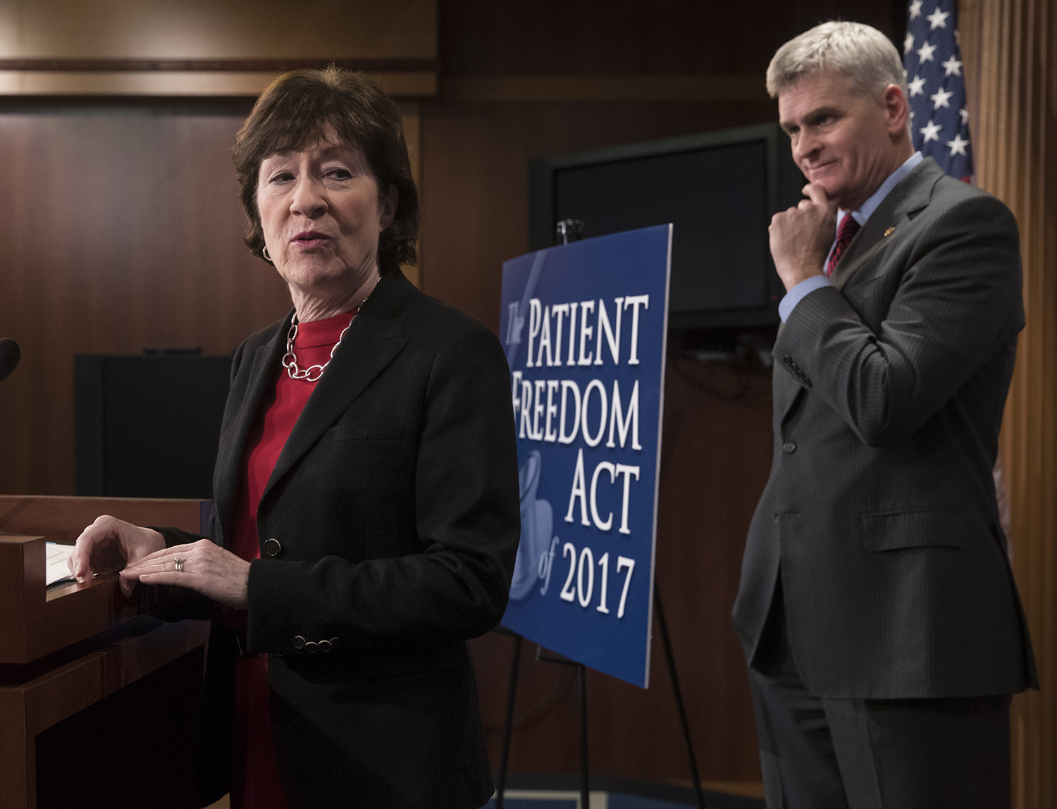 Unfazed: GOP senators insist on keeping Obamacare option