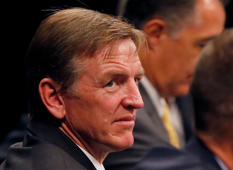 Rep. Paul Gosar, R-Ariz., said Friday after a conference meeting that unless a few specific demands are met, he won't vote for the measure. And he added that about two dozen other conservative House members in an immigration working group with him share his worries. (AP/Matt York)