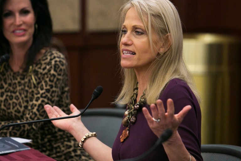 Kellyanne Conway says it's funny that Clinton is for honesty and full disclosure in the 