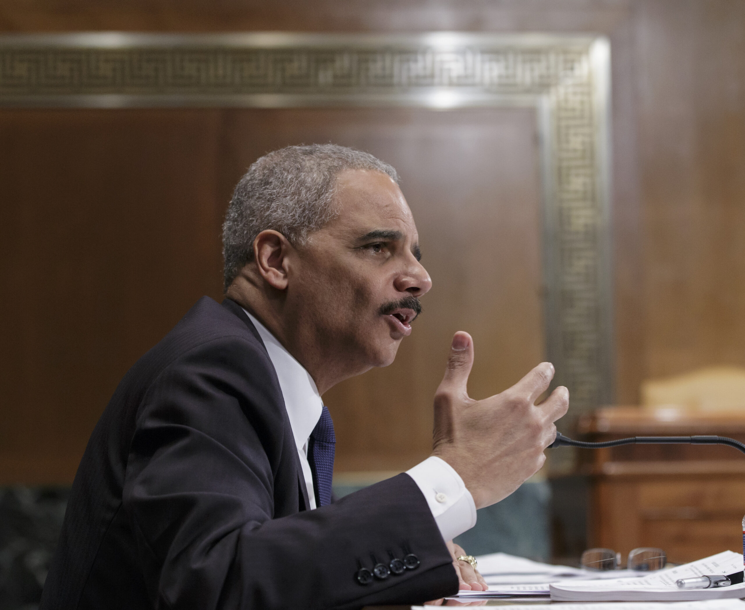 Eric Holder defends using Justice Department airplane for 27 personal trips