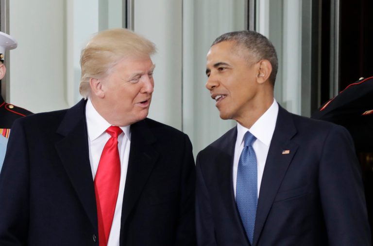 The White House's website now has a new look to go along with its new occupant. (AP Photo/Evan Vucci)