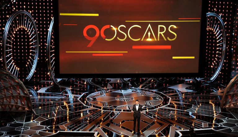 The Academy's choice to address this moment about its culture of abuse by diverting the conversation to an easier topic is telling. (Photo by Chris Pizzello/Invision/AP)