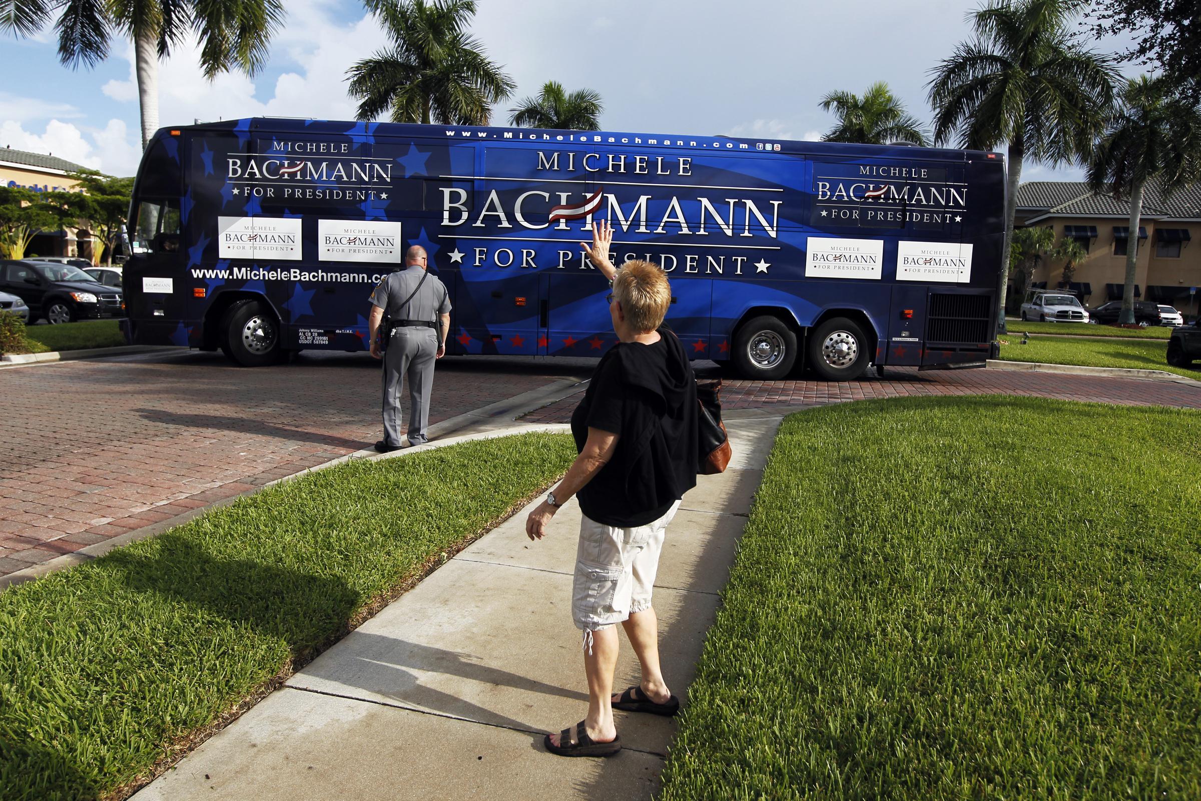 Bachmann hoping Florida rejuvenates her campaign