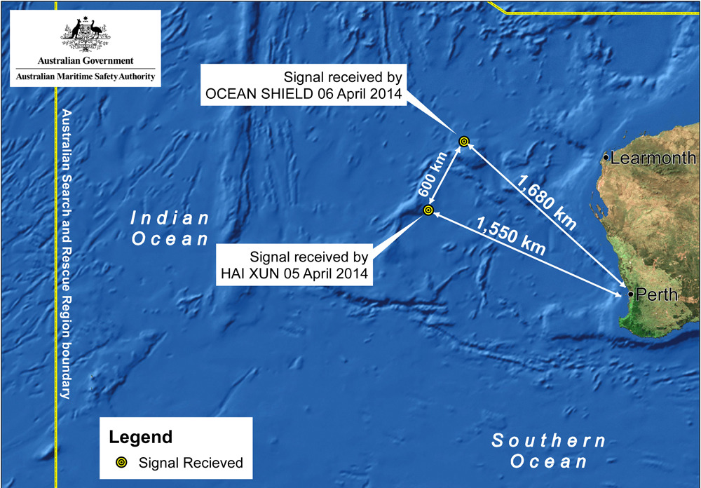 Ping discovery prompts new phase in plane search