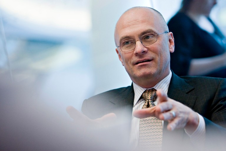 Puzder, the chief executive office of CKE Restaurants, which owns the Hardee's and Carl's Jr. franchises and an outspoken conservative, had been a controversial pick from the start and pulled out Wednesday on the eve of his first Senate hearing. (Daniel Acker/Bloomberg News)