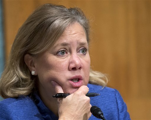 Louisiana Democratic Sen. Mary Landrieu's 2014 re-election bid may be hurt by the troubled rollout of the Affordable Care Act. (AP Photo/Manuel Balce Ceneta, file)